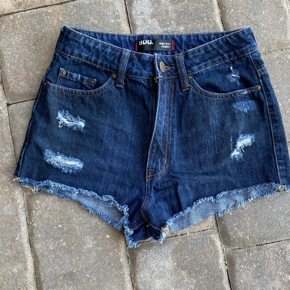 High waisted shorts
